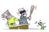 党员积极配合支行催收行动